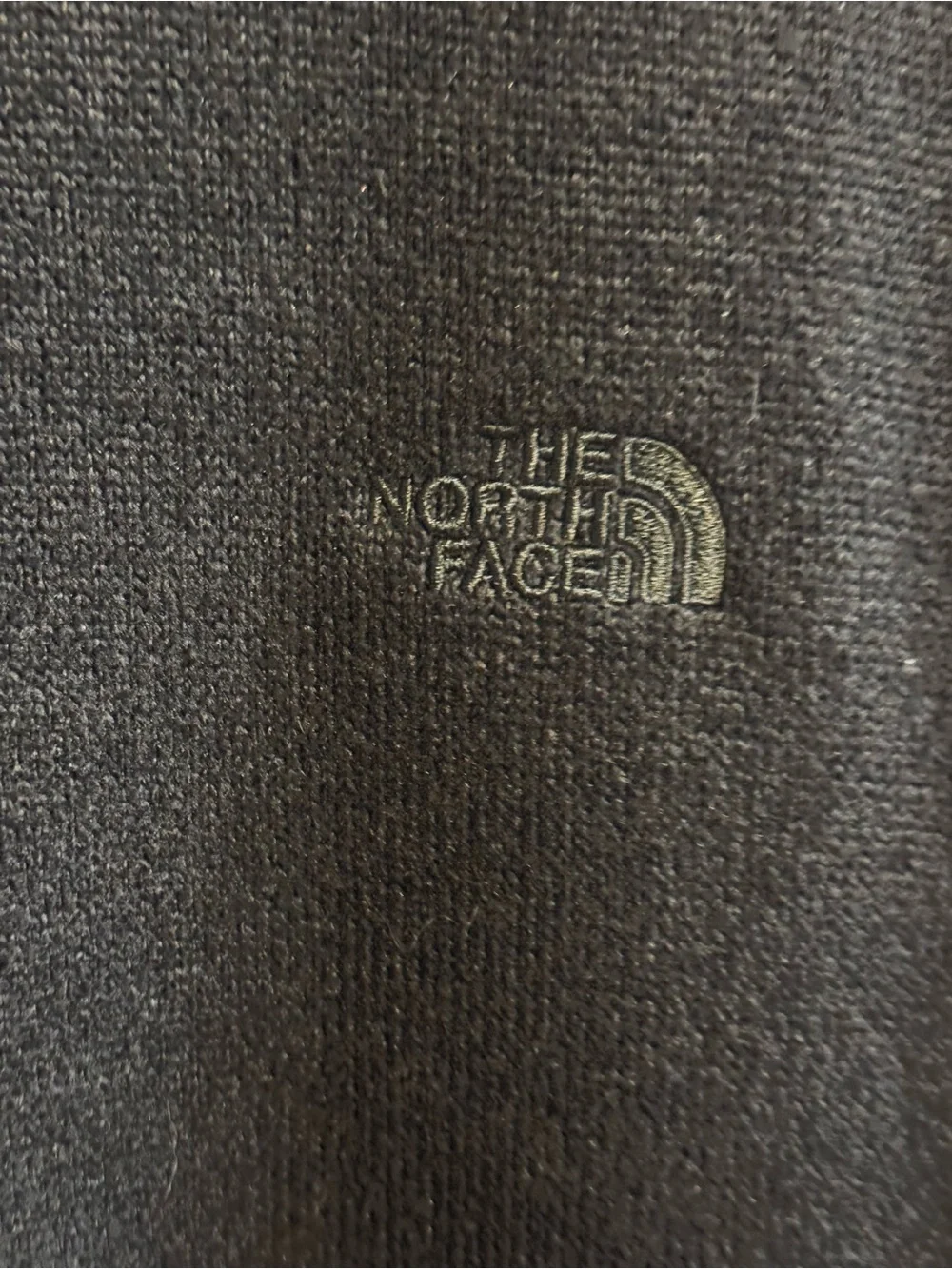 The North Face Men's Medium Black 1/4 Zip Fleece Pullover Jacket